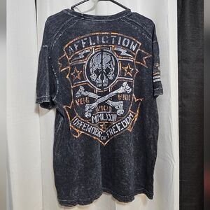 Affliction Skull Graphic Tee